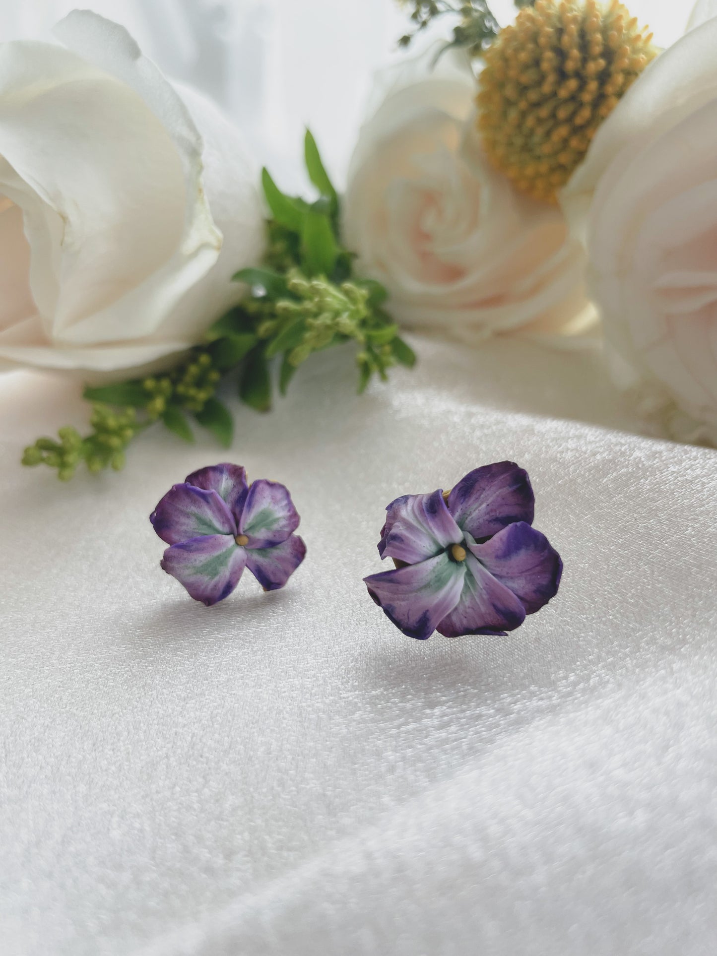 The Spring Violet Studs